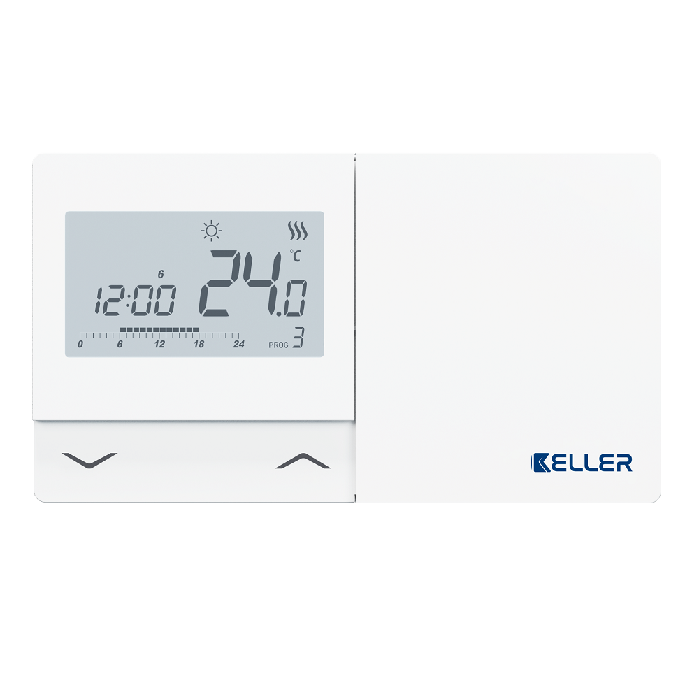 Regulator temperatury programowany, przewodowy KELLER Controls