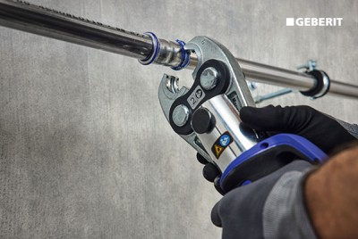 Podwójne punkty Integris+ na Geberit Mapress Therm Podwójne punkty Integris+ na Geberit Mapress Therm