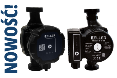 Nie ma jak pompa! Czyli nowości w ofercie pomp obiegowych KELLER Nie ma jak pompa! Czyli nowości w ofercie pomp obiegowych KELLER