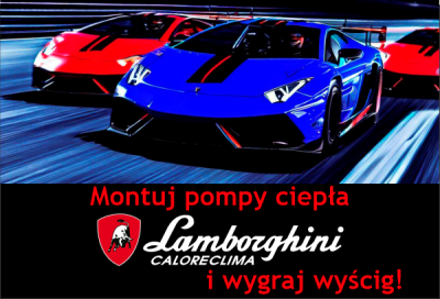 Montuj pompy Lamborghini i wygraj wyścig!