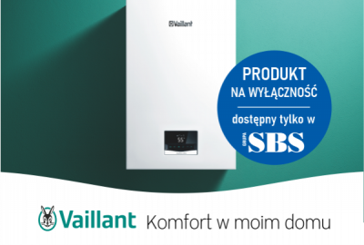 Nowy produkt na wyłączność w Grupie SBS: dwufunkcyjny kocioł kondensacyjny Vaillant ecoTEC intro!